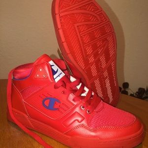 3 on 3 Red Champion Shoes